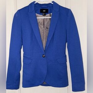 H&M Vibrant Blue Men's Blazer